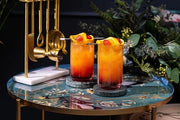 Set di bicchieri, con scatola regalo extra grande, per champagne, martini e cocktail, bicchieri per gin e prosecco, bicchieri per vino natalizio, 4 pezzi