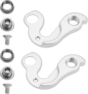 Derailleurhaak in Metallo per Bicicletta | Retroderailleurhaak in Metallo | Adatto per Biciclette FELT | Colore Argento | Accessori per Bicicletta | Modello GH-090