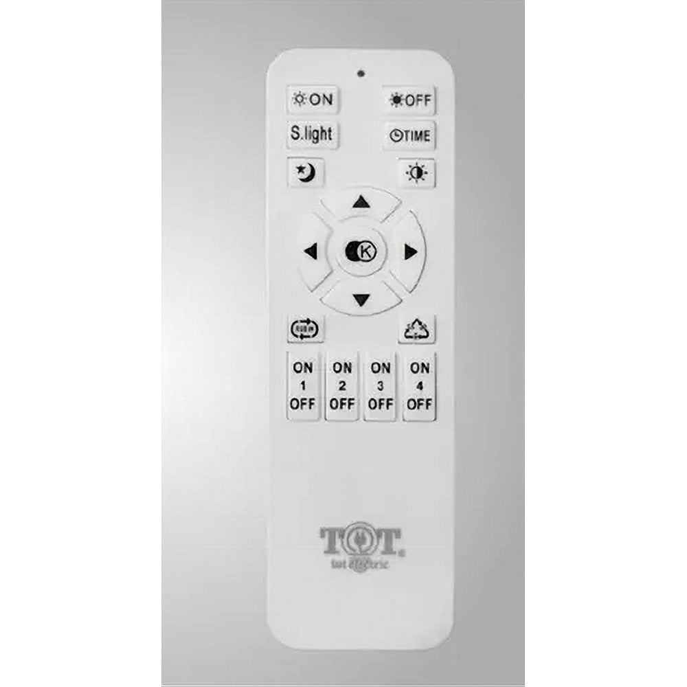 Trade Shop - Lampadario A Sospensione Led 36w Rettangolare Con Telecomando Design Moderno Nero 71585 -