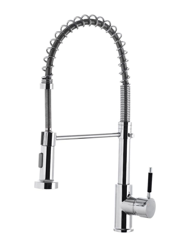 Rubinetto miscelatore cucina con doccetta lavello isola cucina canna alta 87466