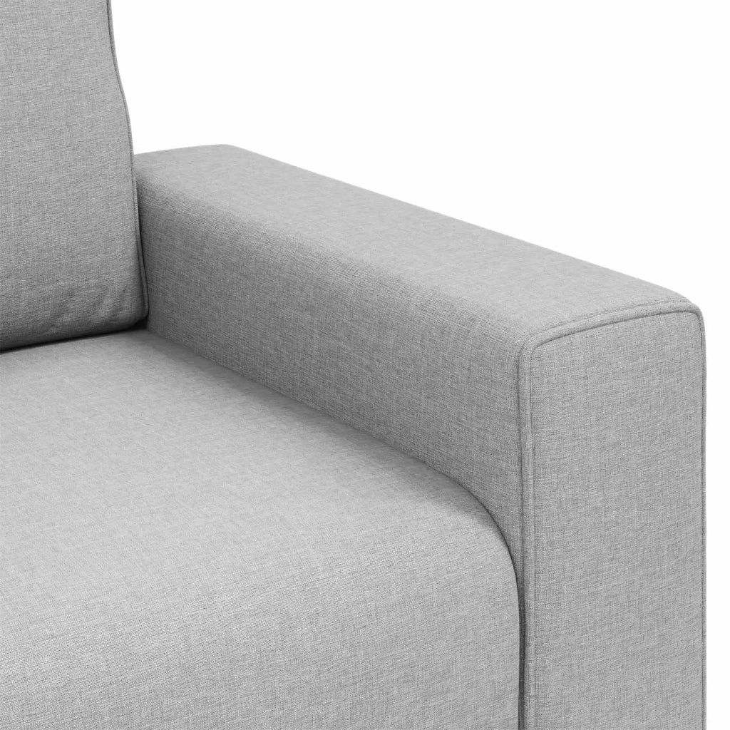 Divano Grigio Nuvola 100 x 80 x 82 cm Tessuto 4105215