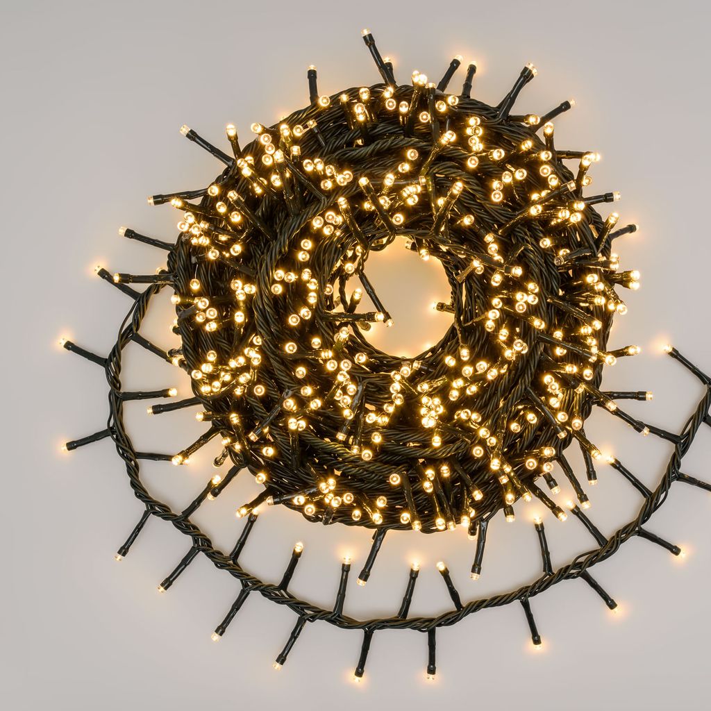 CATENA LUMINOSA 300 LED LED: BIANCO CALDO