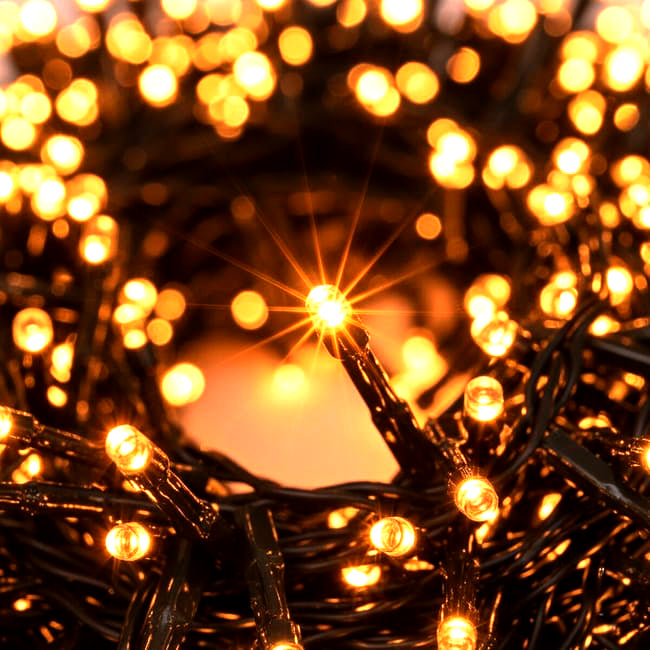 CATENA LUMINOSA 300 LED LED: ORO