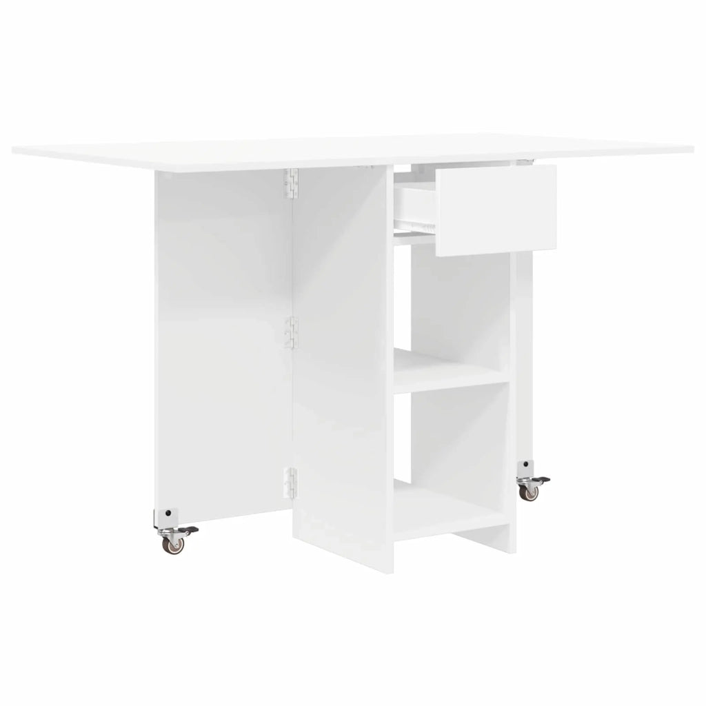 Tavolo da Pranzo 115 x 70 x 75 cm Legno ingegnerizzato Bianco