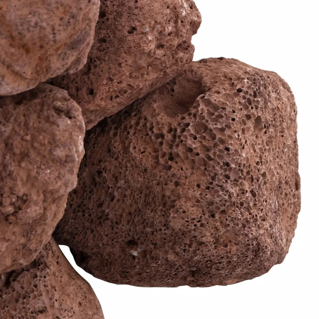 Rocce Vulcaniche 25 kg Rosse 10-30 cm CFW3799908