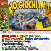 Trade Shop - Mix 10 Giochi Gioco Di Società Classici Da Tavolo Gp Oca Mondo Sali Scendi Rocy -