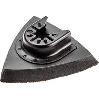 Topex 56h013 piastra levigatrice ce a delta con velcro 83x83x8 ds