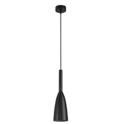 Lampada a sospensione Light Prestige Solin nera E27 Ø10