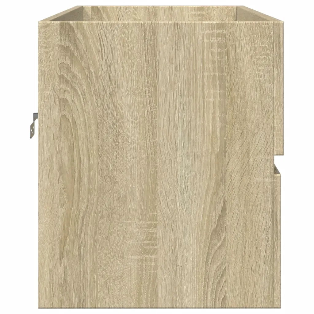 Mobile Lavabo Rovere Sonoma 90x38,5x45 cm in Legno Multistrato