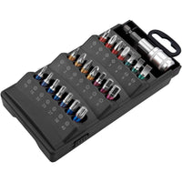 Topex 57h996 set di punta giravi vite 1/4, 22 pezzi ds