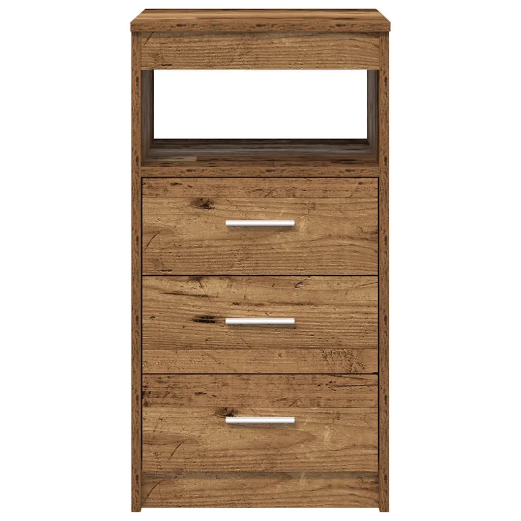 Scrivania con armadietto Legno Antico in Legno Multistrato 3328551