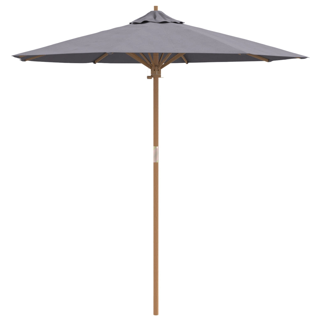 Ombrellone Giardino Grigio Scuro 217x230 cm BambÃ¹