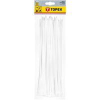 Topex 44e979 fascette per cavi 4 4,8mmx300mm, 75 pezzi ds