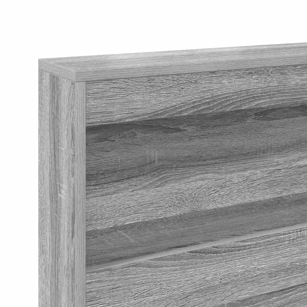 Testiera | Testata contenitore Grigio Sonoma 90 cm Legno multistrato