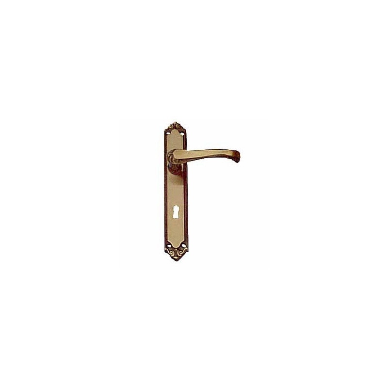 Maniglia Lady Ott Fume' Placca 8X70