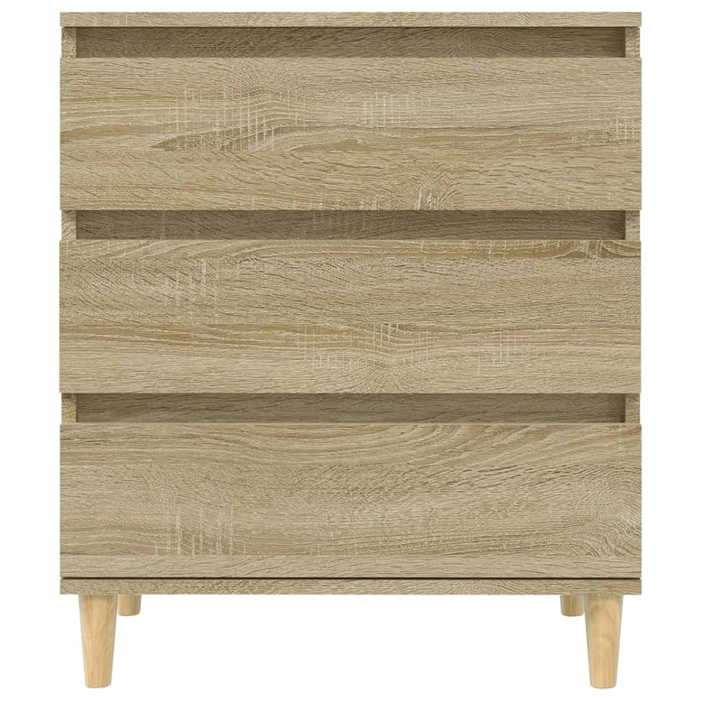 Buffet credenza cassettiera armadio mobile contenitore organizer cucina soggiorno rovere Sonoma 60 x 35 x 70 cm legno ingegnerizzato marrone 02_0031598