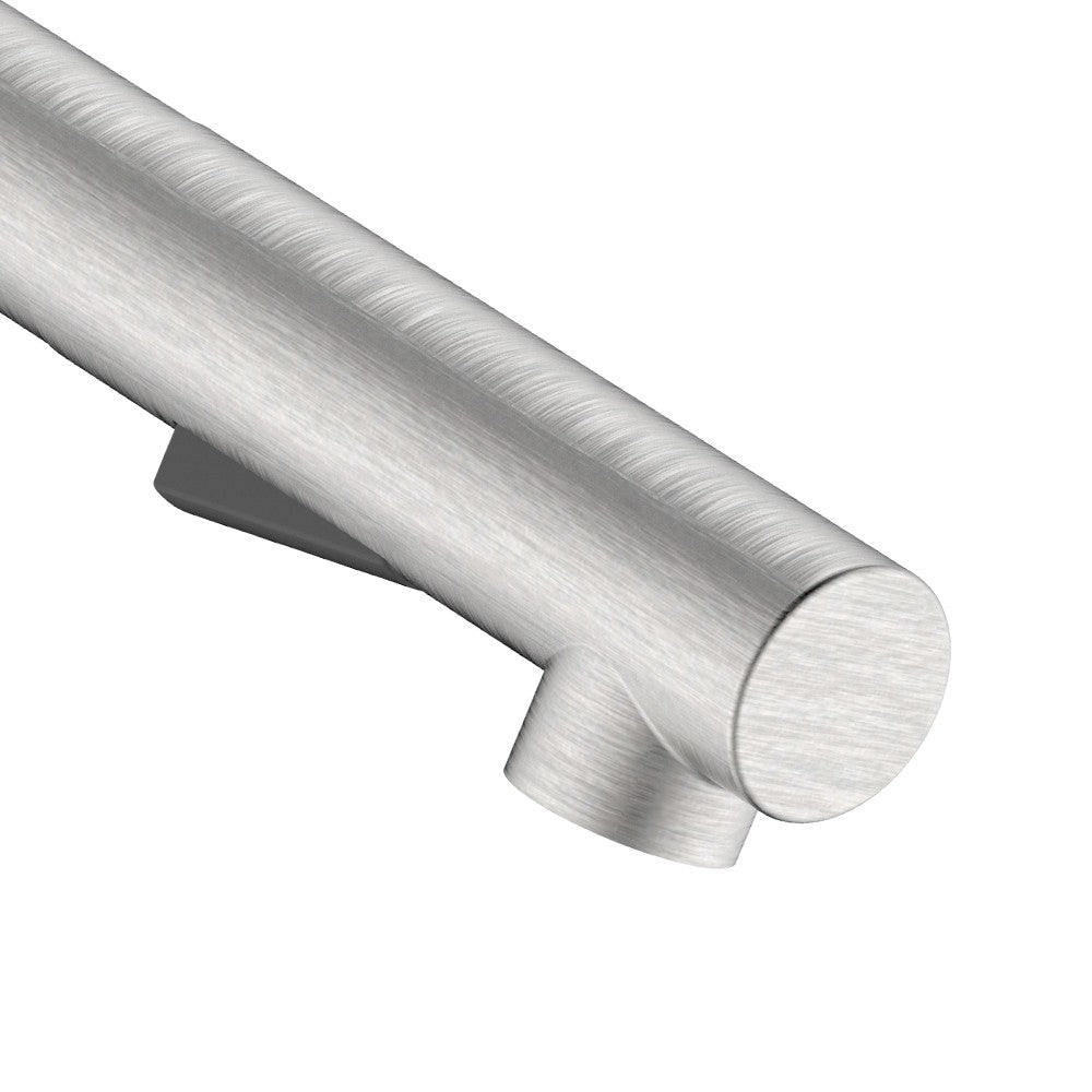 Miscelatore lavello alto con doccia estraibile e finitura acciaio spazzolato - Serie Phoenix