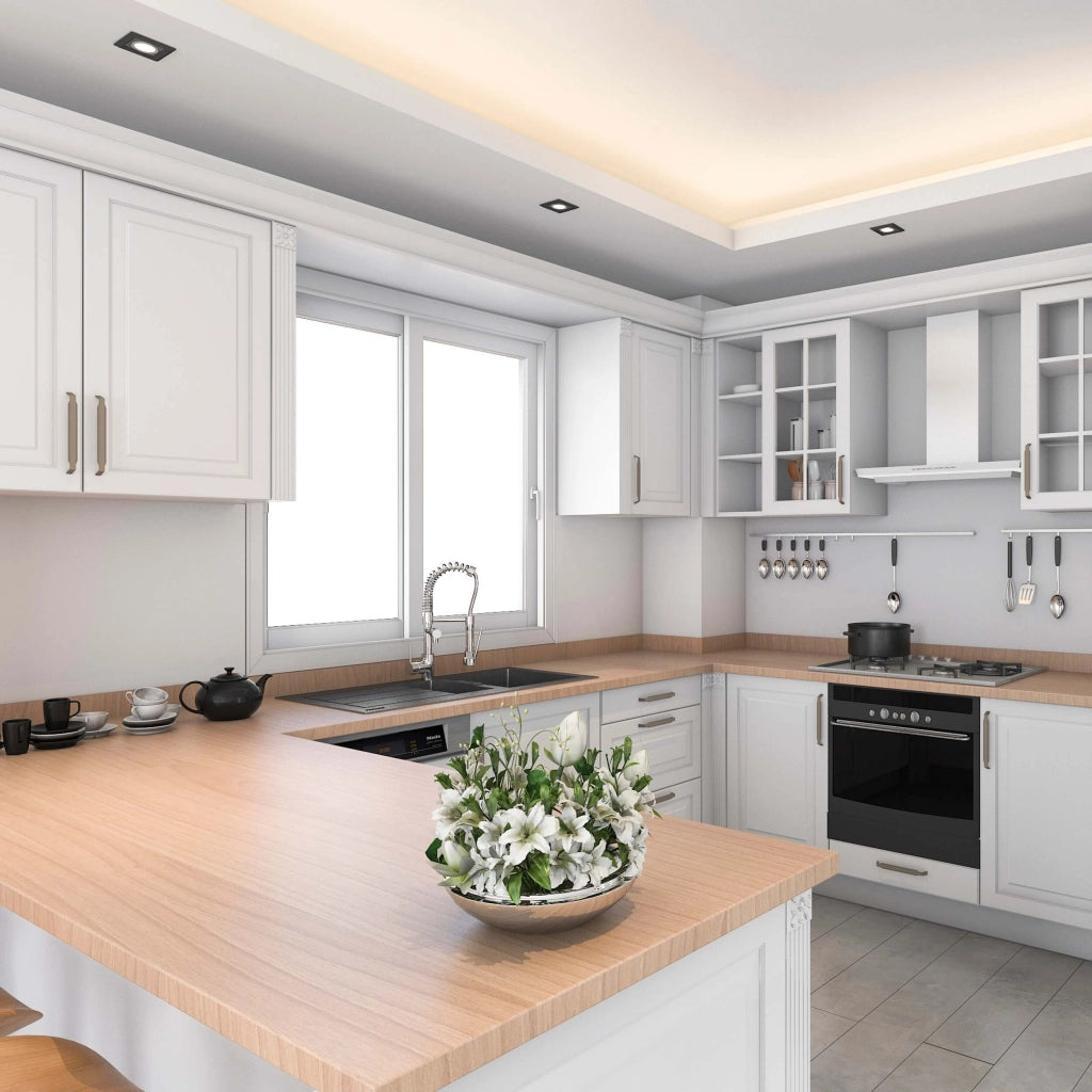 Faretto incasso quadrato nero GU10 Metis Light Prestige