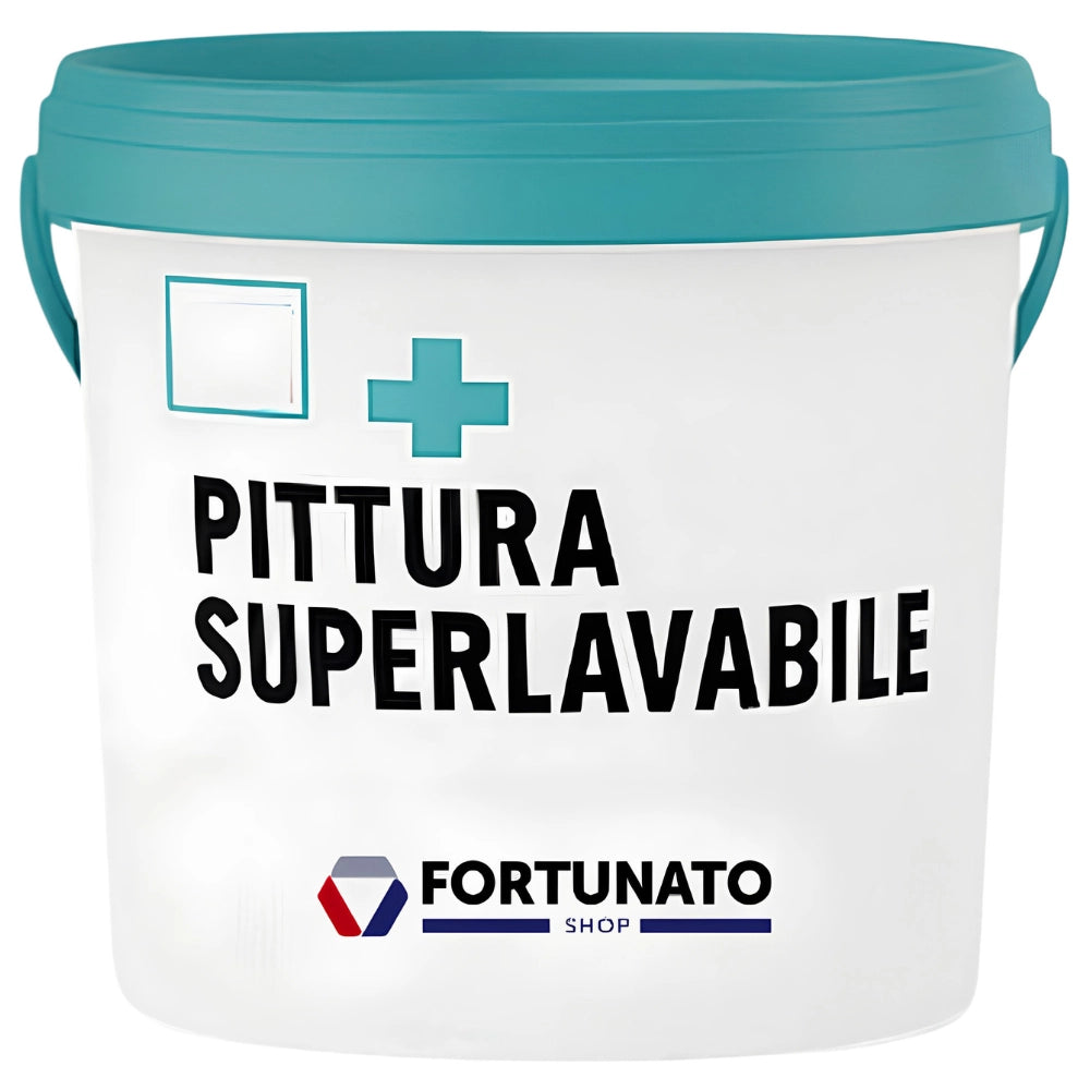 Set 1 idrolastra cartongesso h2 ba13 1200x2000 pittura superlavabile 2,5 l