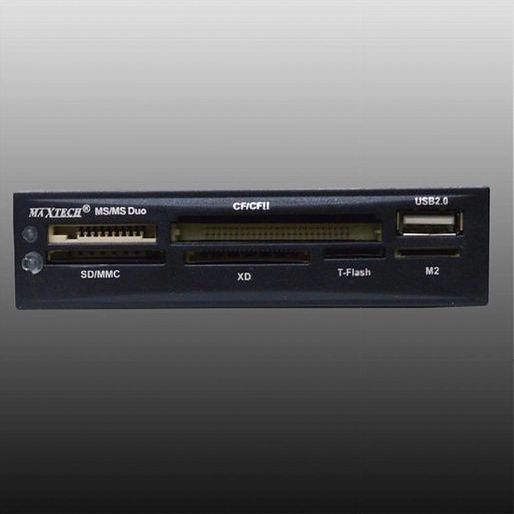 Trade Shop - Lettore Schede Di Memoria Interno Ms Sd Mmc Tf Md Cf Usb 2.0 Maxtech Lt-it001 -