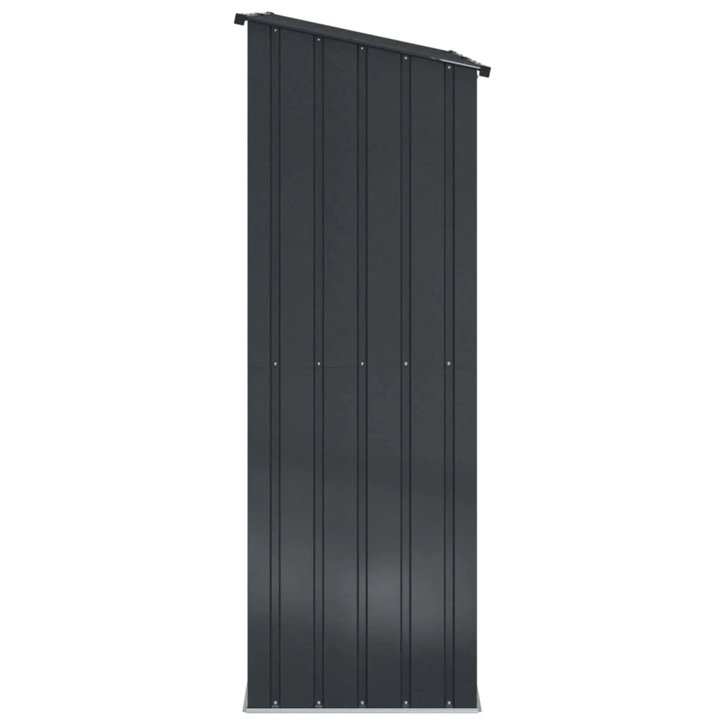 Casette da giardino Antracite 203,5 x 73 x 200 cm Metallo