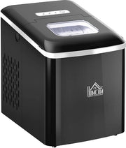 Macchina per confezionare cubetti di ghiaccio portatile con serbatoio acqua da 1,8L, produzione di ghiaccio rapida e pulizia automatica