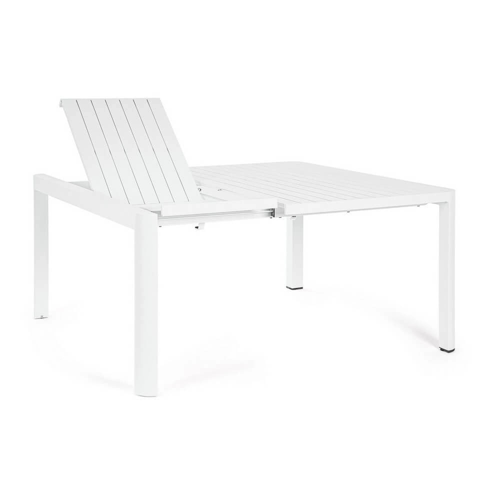 Tavolo da Giardino Allungabile in Alluminio 149x149 cm - HIDDEN