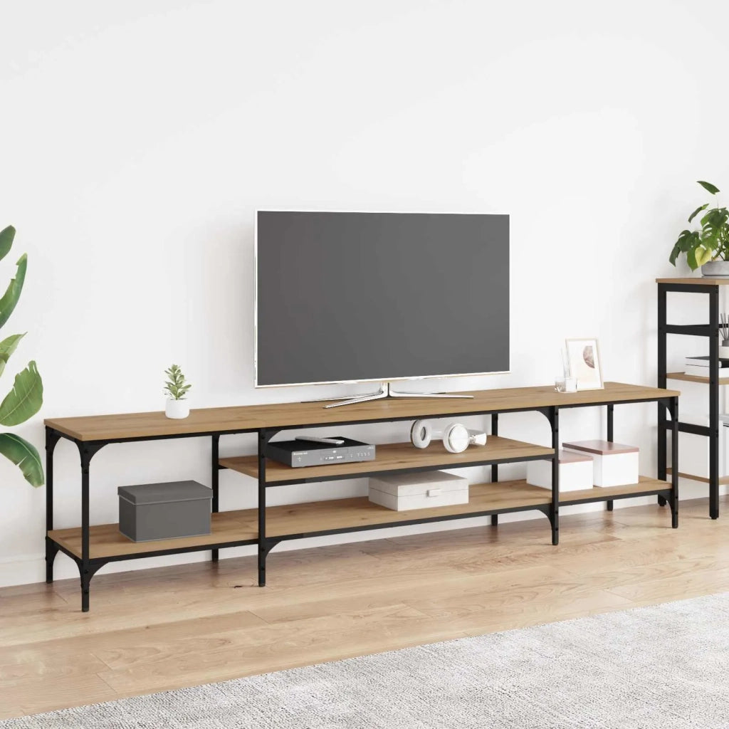 Mobile TV Rovere artigianale 201 x 35 x 45 cm