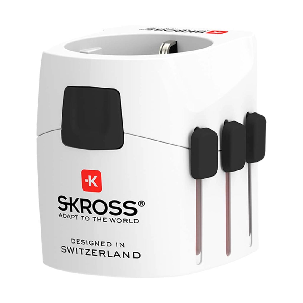 Adattatore da viaggio Pro World prese universali Bianco Skross