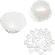 Puntelli in plastica da fissaggio per mobili - 25 pezzi - 12mm di altezza - resistenti alle abrasioni - facili da installare