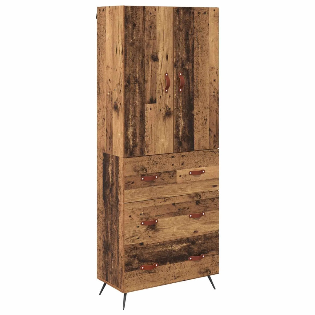 Credenza Legno vecchio 69,5 x 34 x 180 cm Legno multistrato
