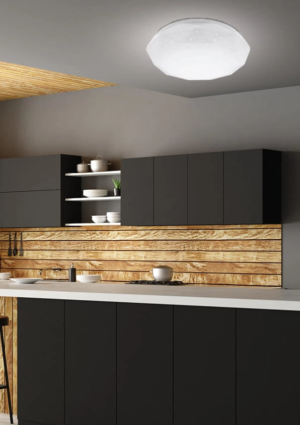 Plafoniera LED Candellux SKY 51cm 16W 4000K bianca