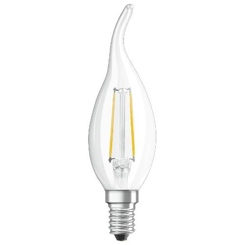 LAMPADA LED A FILAMENTO MOD. 'COLPO DI VENTO'   4W - E14 - 400Lm - 2700K