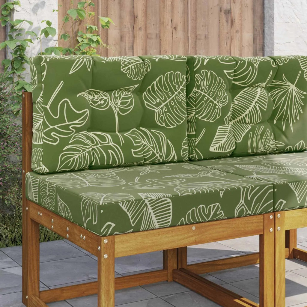 Cuscino per divano da esterno 2 pcs Design a foglia Poliestere