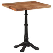 Tavolo da Bistrot 60x60x76 cm in Legno Massello di Acacia cod mxl 96527