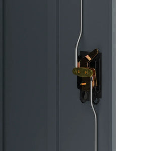 Armadio Classificatore Antracite 90x40x105 cm in Acciaio 339739