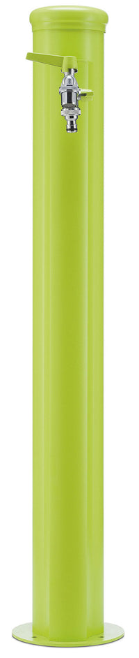 Fontana da Giardino con Rubinetto e Tubo Irrigazione a Spirale 10m Belfer 42/ARS Verde Acido