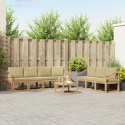 Set di divani da esterno 7 pz 3387367