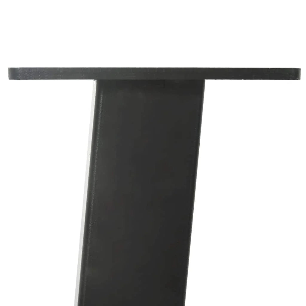 Set di 4 gambe modulari per tavolino da caffè 30 cm design estetico moderno 40 x 40 x 1,2 mm acciaio antracite 02_0056783