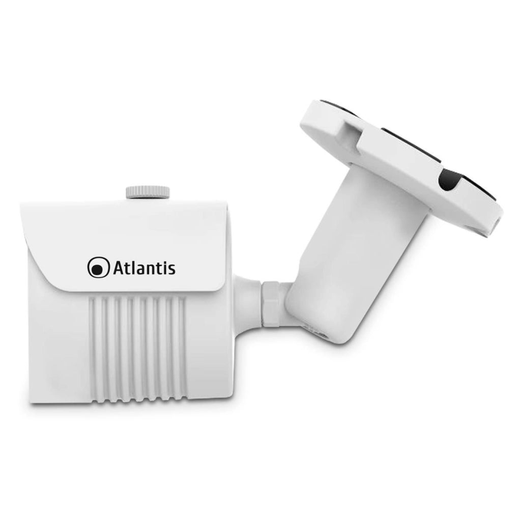 Atlantis Land A11-UX826A-BP UltraPlex Telecamera IP Bullet 3MP IP66 PoE Visione Notturna 15m H.265 Ottica 3.6mm colore Bianco Nero
