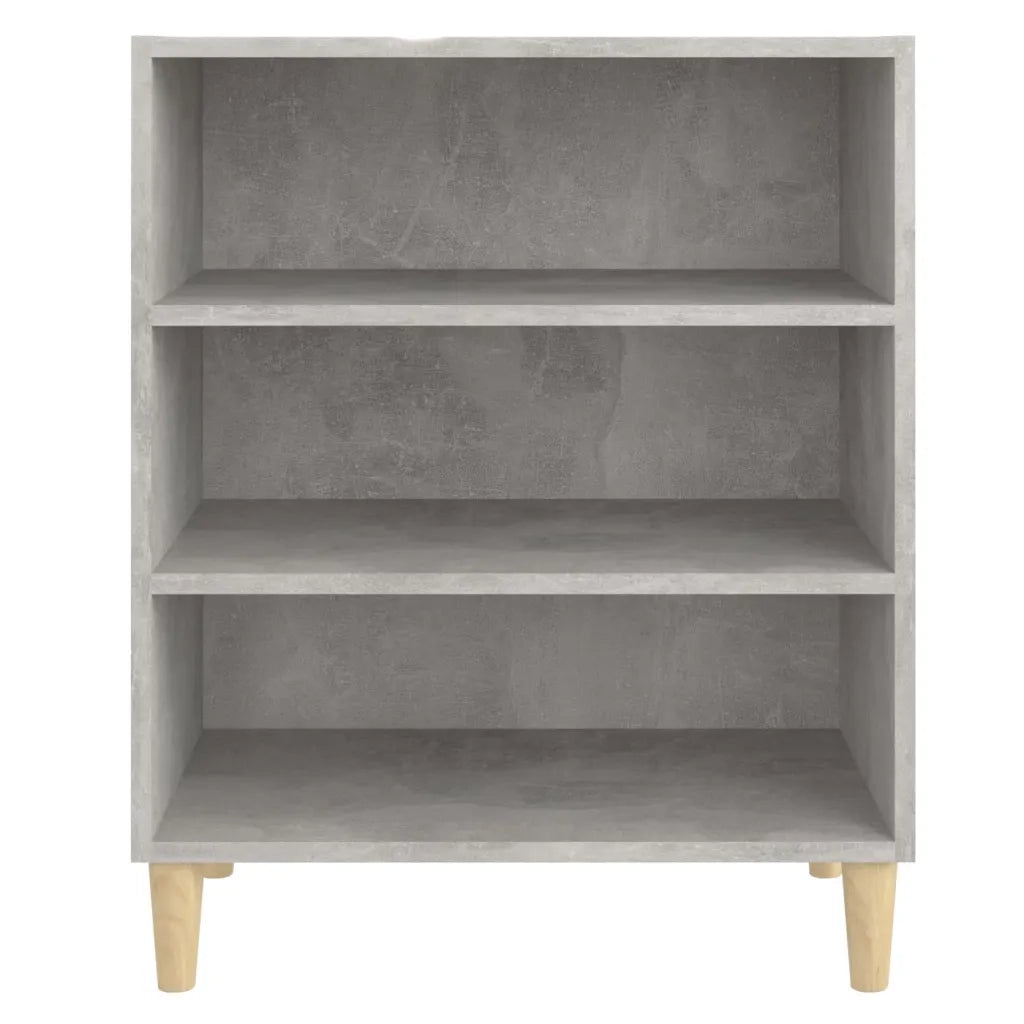 Credenza Grigio Cemento 57x35x70 cm in Truciolato cod mxl 13605