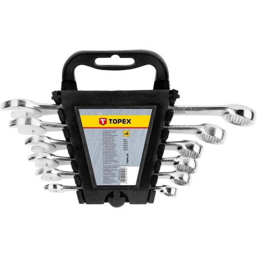 Topex 35d397 chiave combinata se set 6pezzi, 8-17 mm ds