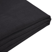 Copri Letto Tessuto Nero per Letto 180 x 200 cm Sfoderabile Lavabile