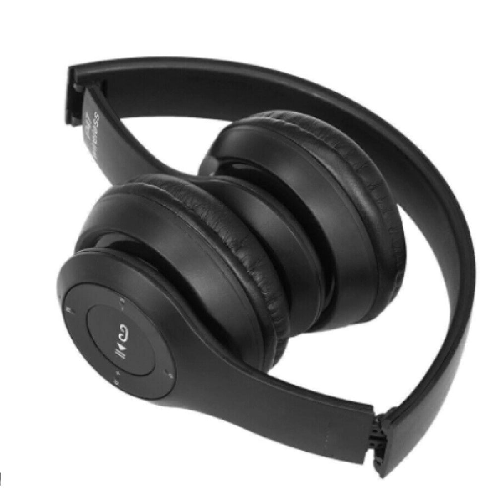 Trade Shop - Cuffie Q-317 Senza Fili Stereo Wireless Ricaricabili Usb Bluetooth Pieghevoli -