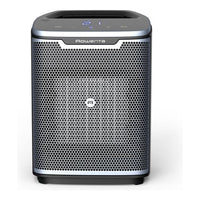 Termoventilatore rowenta so9360 intense comfort+ silver e black