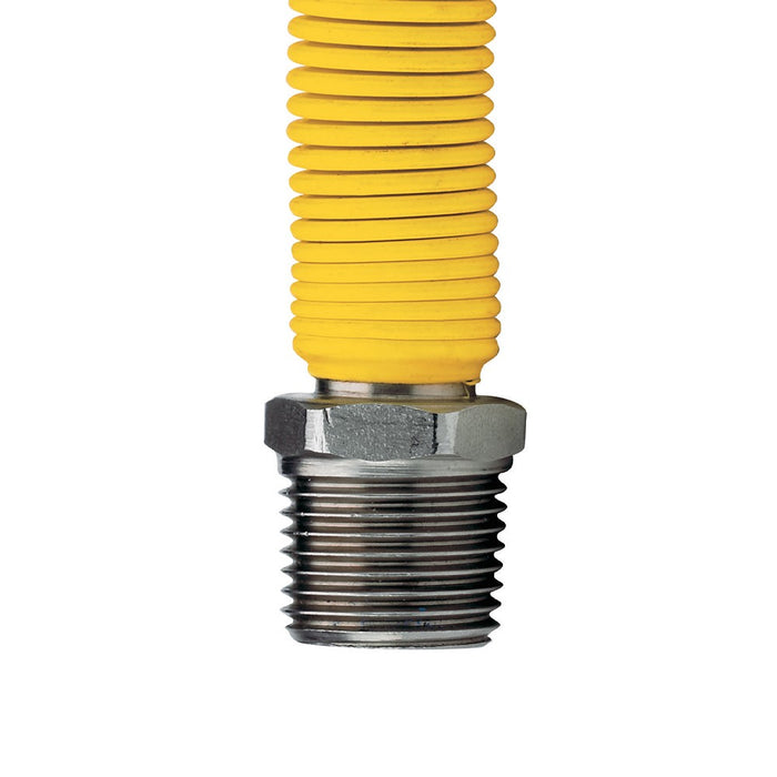 Attacchino estensibile in acciaio inox rivestito per gas mf