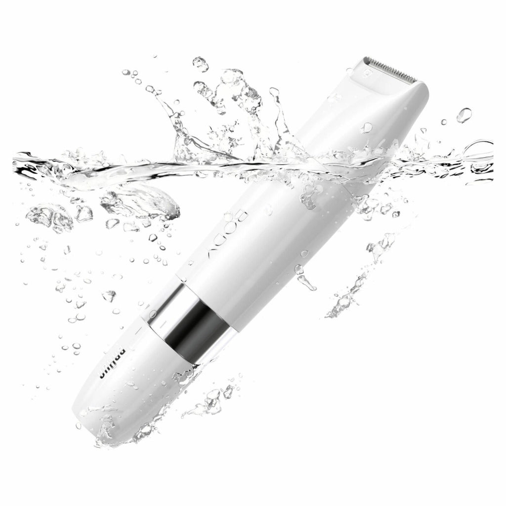 Braun Mini Rifinitore Corpo BS1000, Rifinitore Elettrico Corpo Uomo E Donna, Bianco