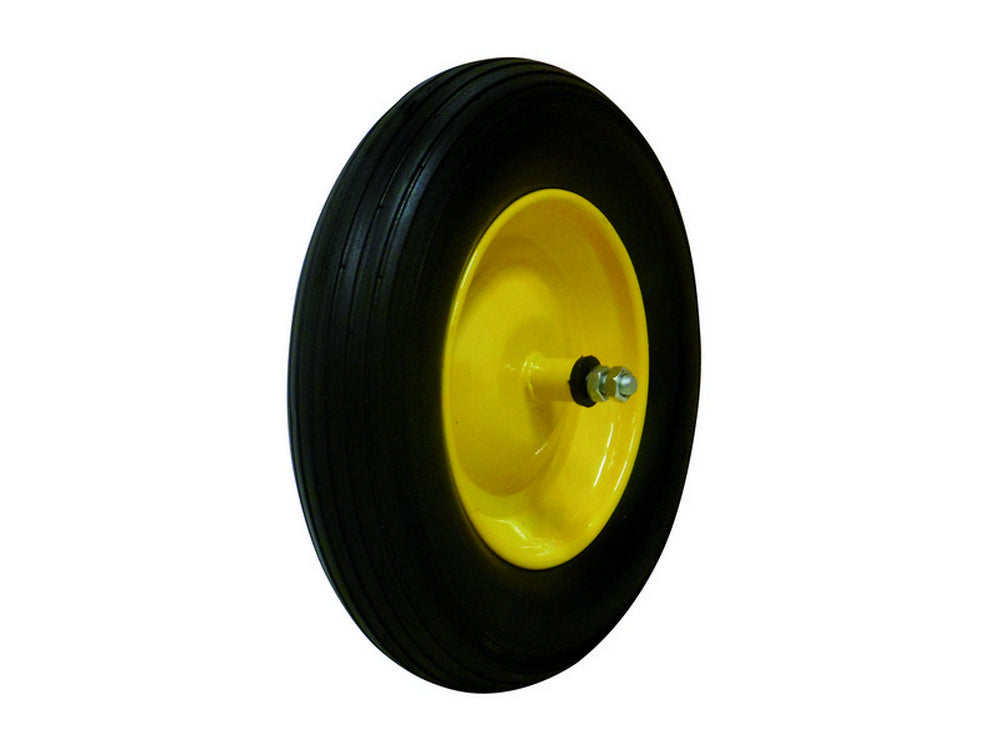 ruota piena x carriola mis.3.50x8 perno cm.17/asse cm.11,5 cod:ferx.vit34100