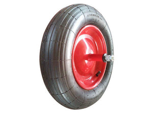 ruota piena x carriola eurostark perno cm.26/asse cm.20.5 cod:ferx.vit40422