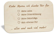 Scalda-panca personalizzata con stampa | Regalo per mamma per la Festa della Mamma, compleanno, Natale | Scaldapane personalizzato con frase motivazionale | Idee regalo, regalo di compleanno, piccola sorpresa